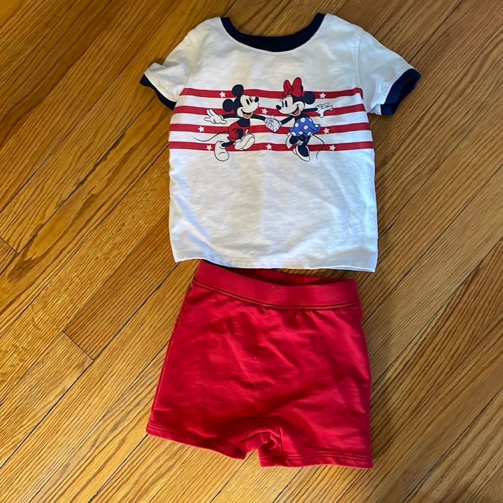 Disney Patriotic matching set
